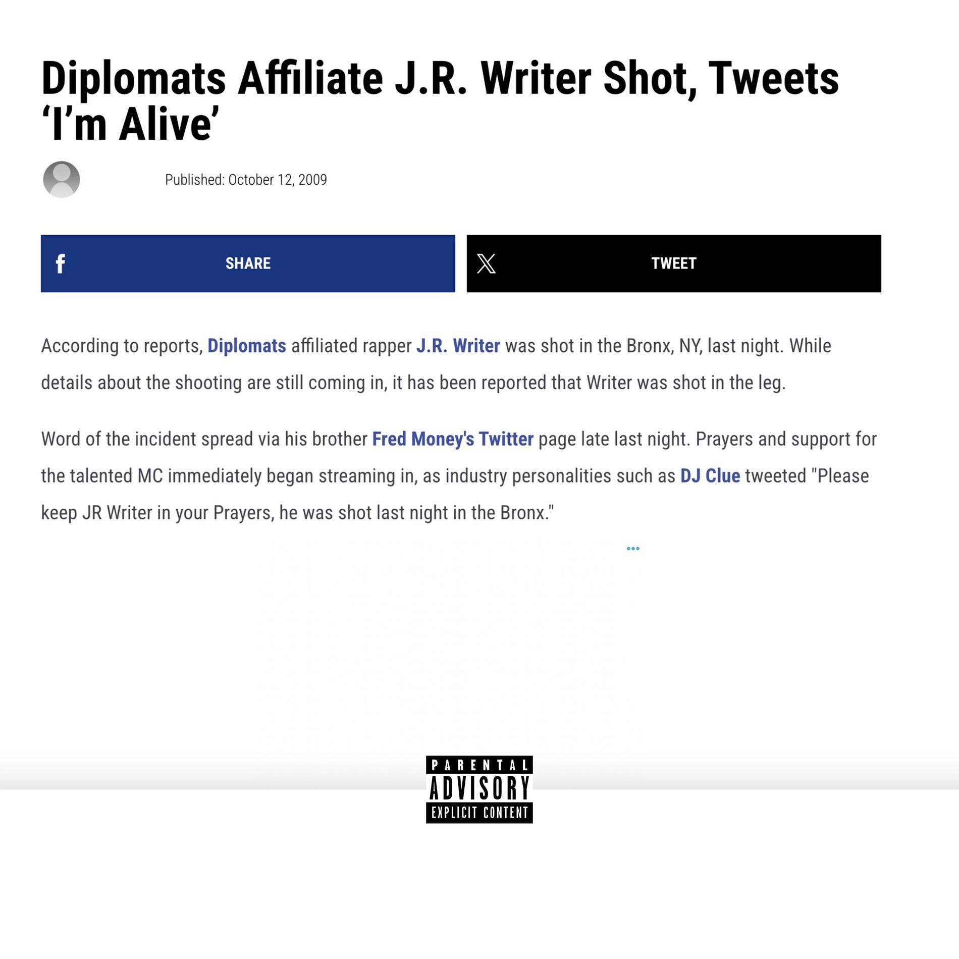 Album cover of I'M ALIVE (feat. JR Writer)