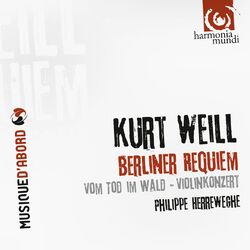 Cover of Weill: Das Berliner Requiem
