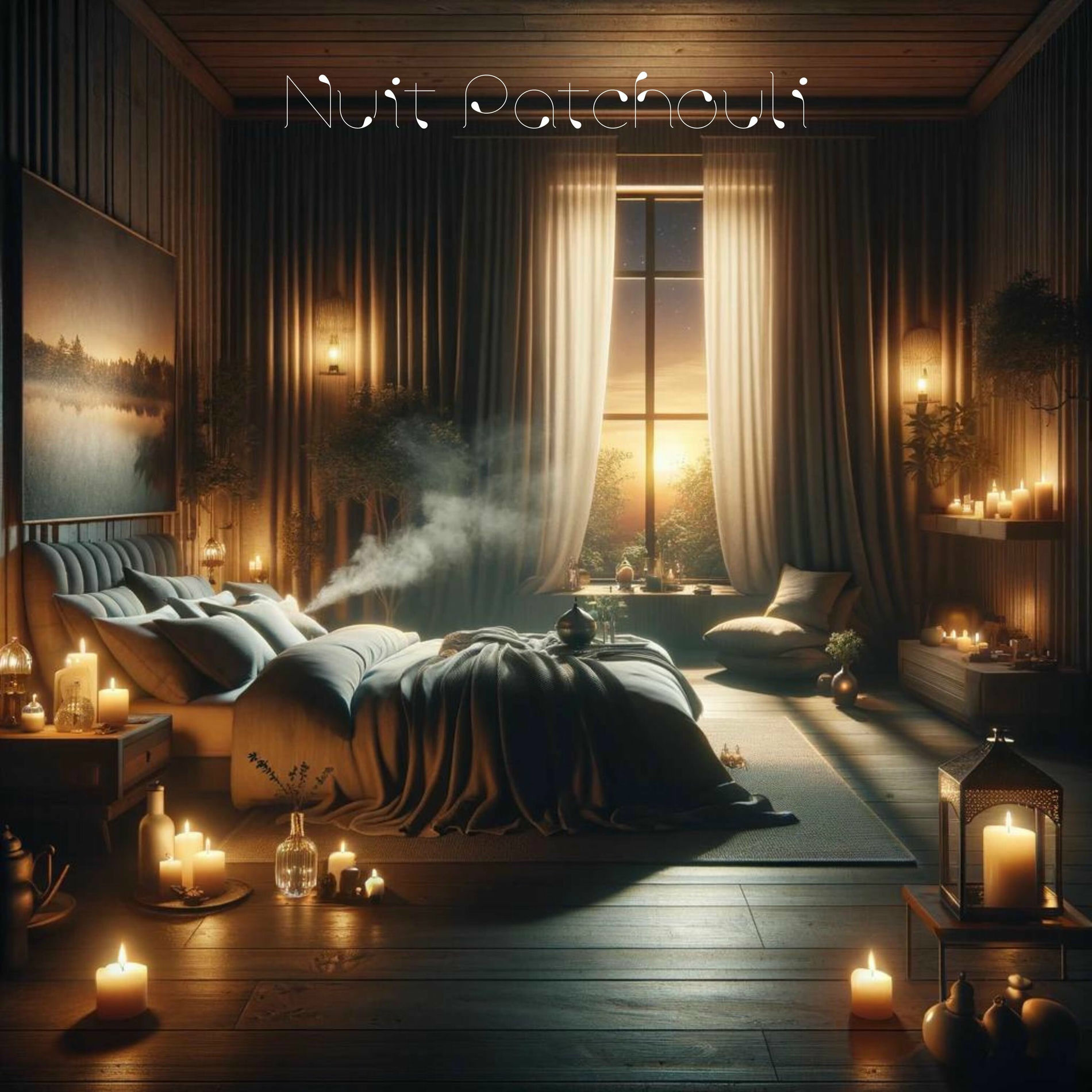 Album cover of Nuit Patchouli: Harmonies Aromatiques pour un Sommeil Réparateur