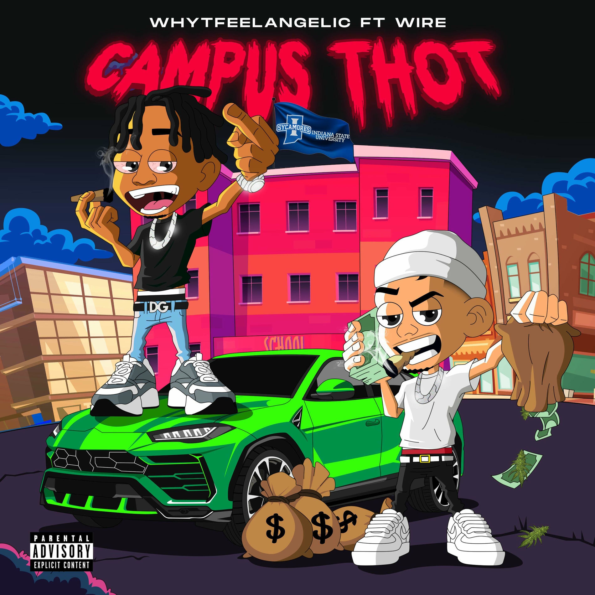 Album cover of CAMPUS THOT (feat. WIRE)