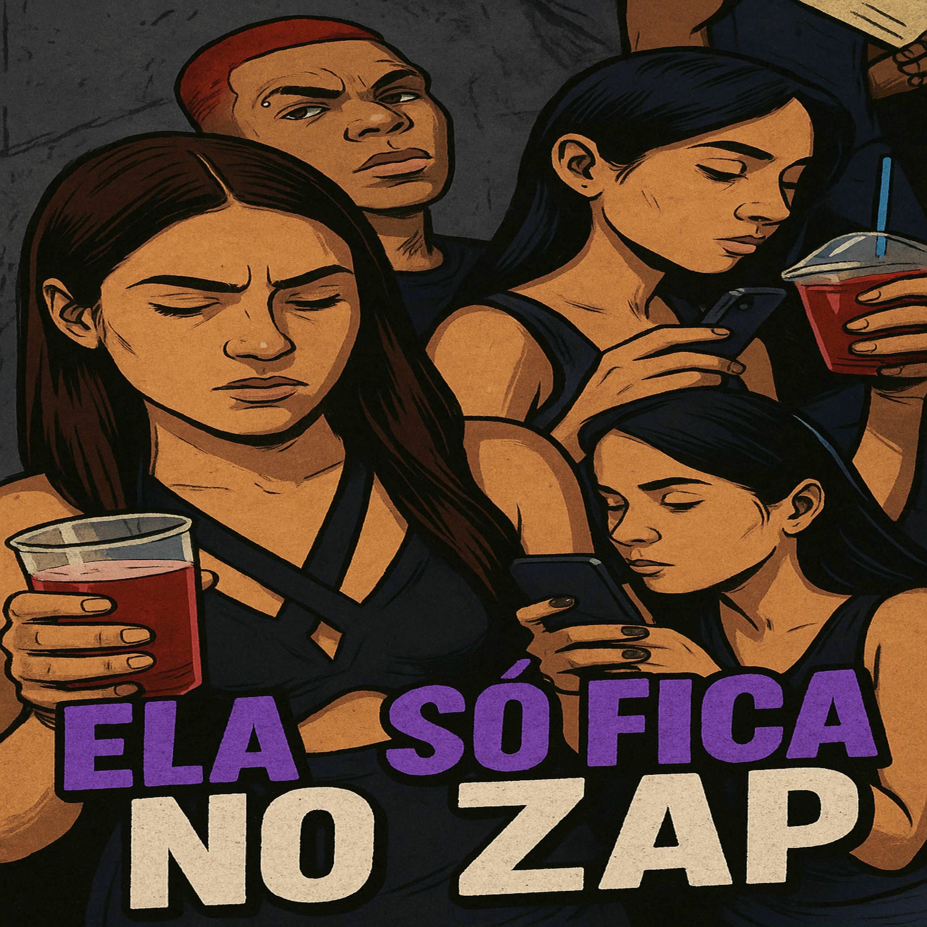 Album cover of # ELA SO FICA NO ZAP
