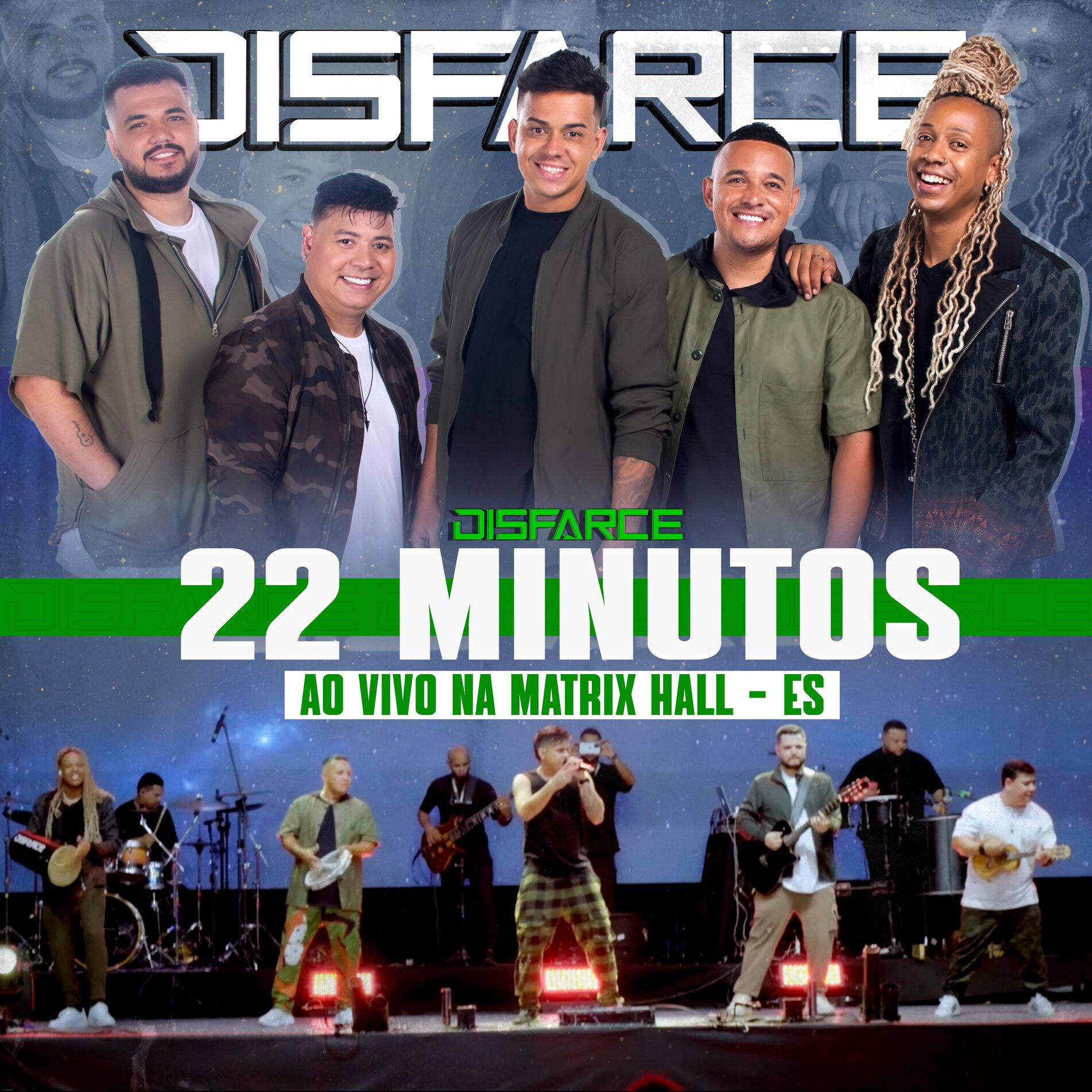 Album cover of 22 Minutos (Ao Vivo na Matrix Hall - ES)