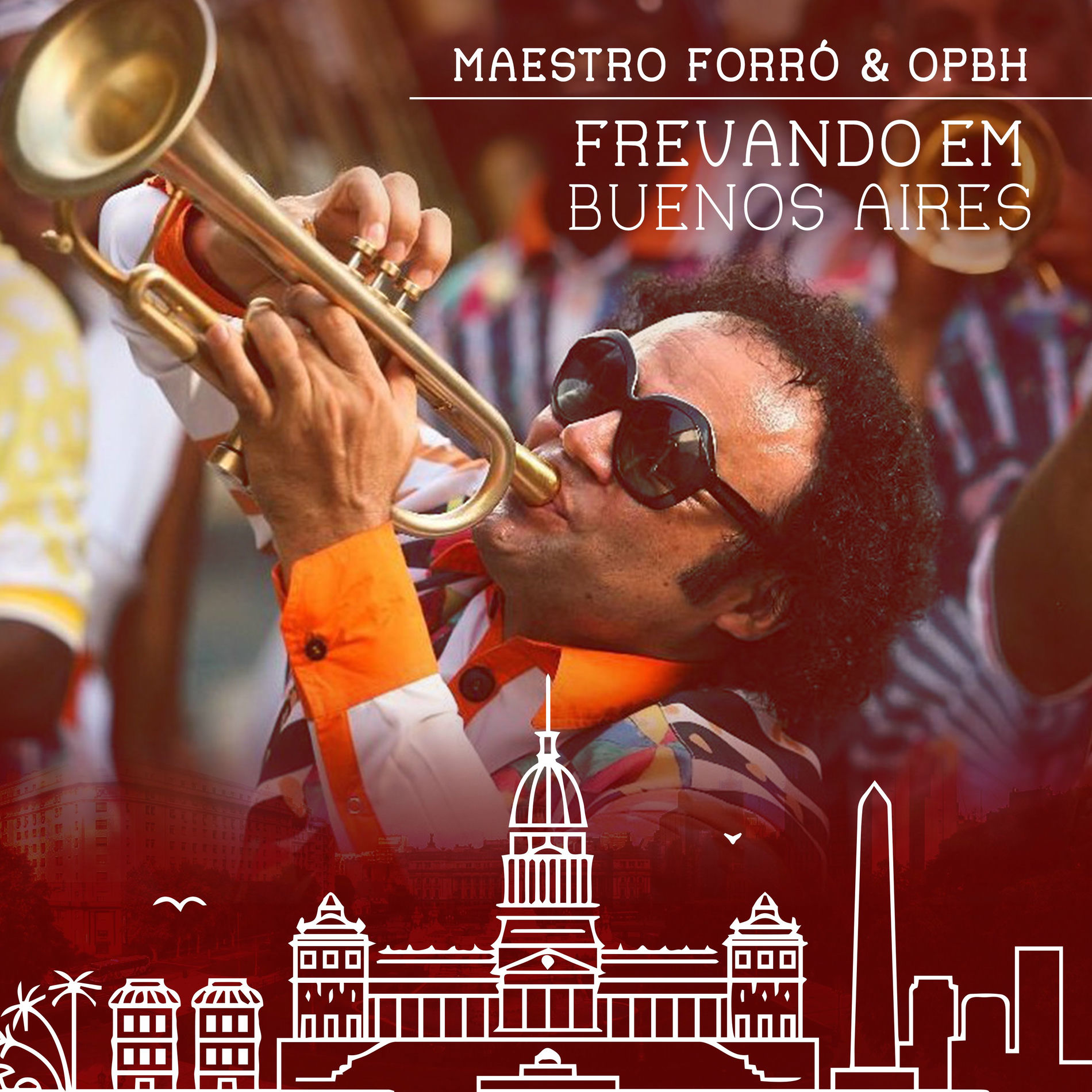 Album cover of Frevando em Buenos Aires