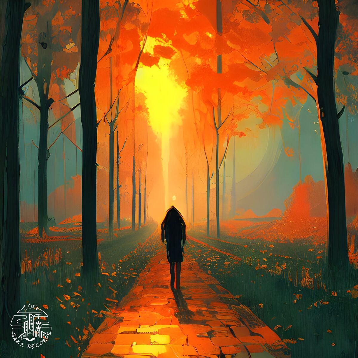 Album cover of autumn leaves