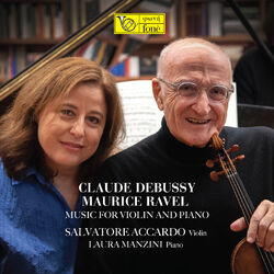 Cover of Debussy, Ravel - Music for Violin and Piano