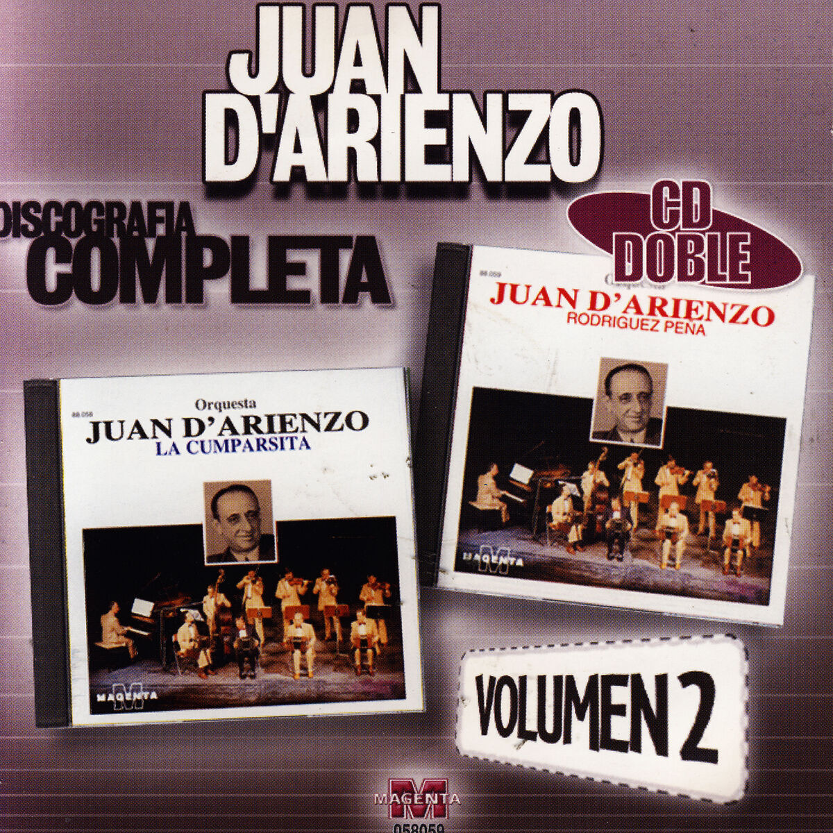 Album picture of Juan D'Arienzo: Discografía Completa Vol. 2