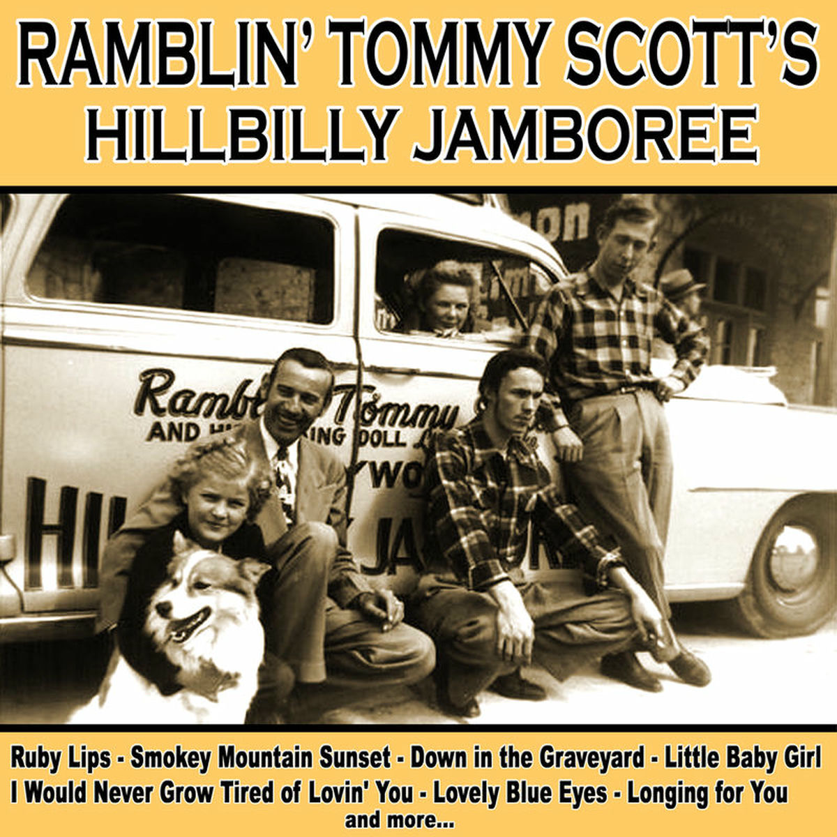 Album cover of Ramblin' Tommy Scott's Hillbilly Jamboree