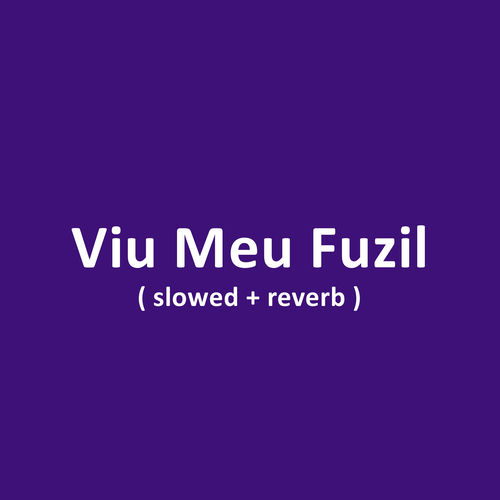 Viu Meu Fuzil - (Slowed + Reverb)