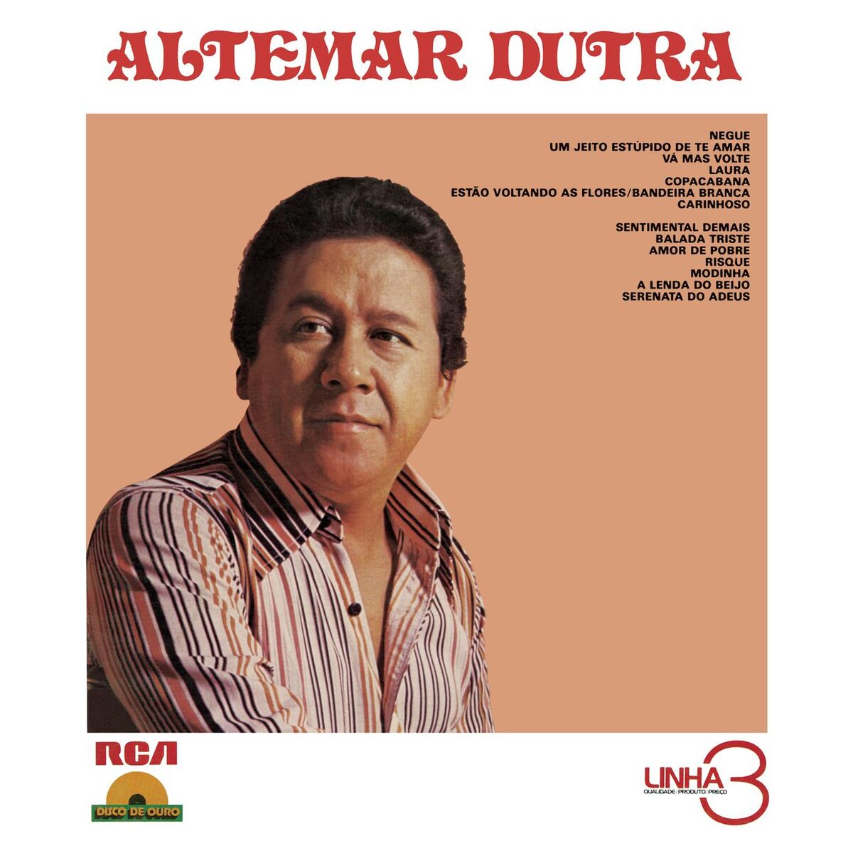 Album cover of Altemar Dutra - Disco de Ouro