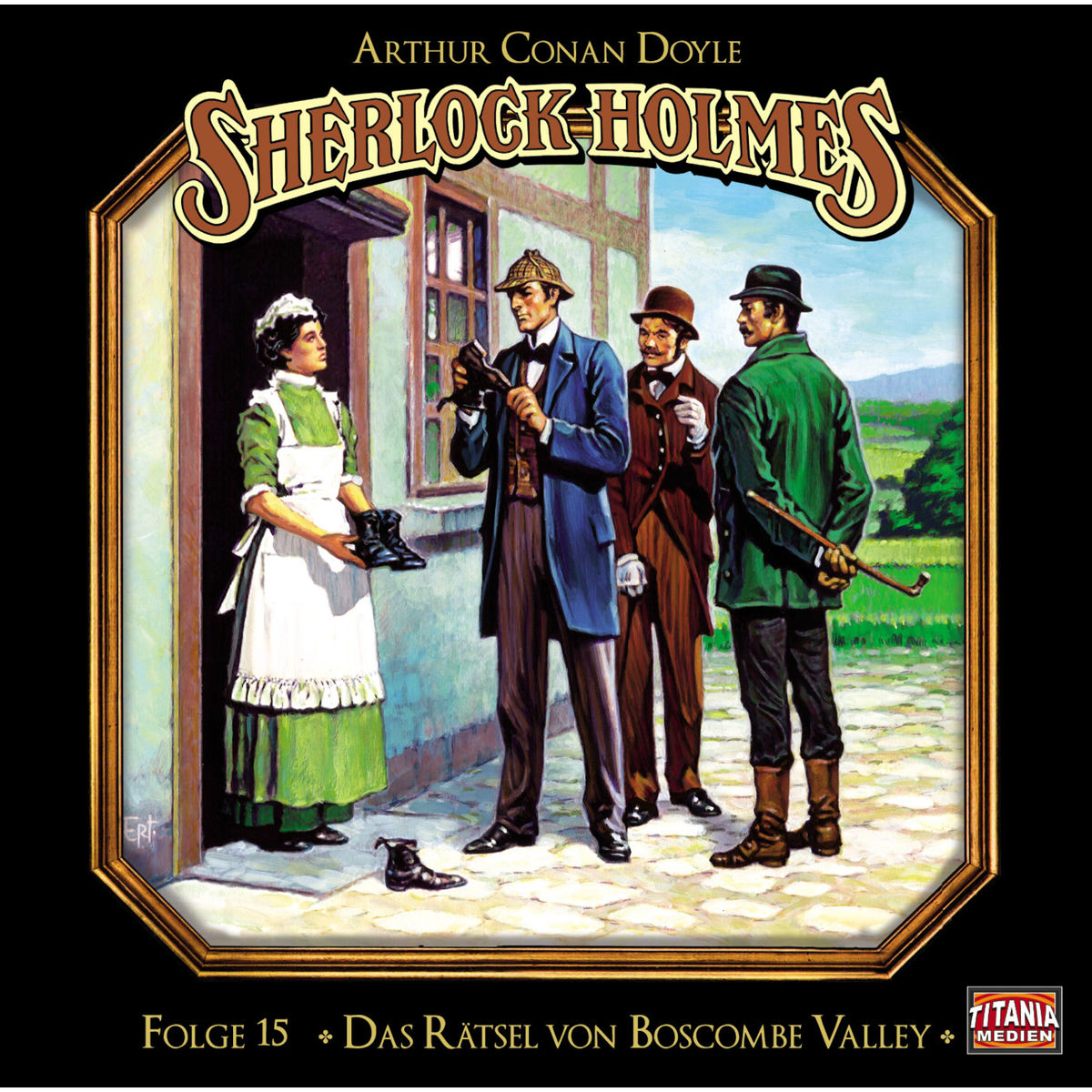 Album cover of Folge 15: Das Rätsel von Boscombe Valley, Kapitel 1