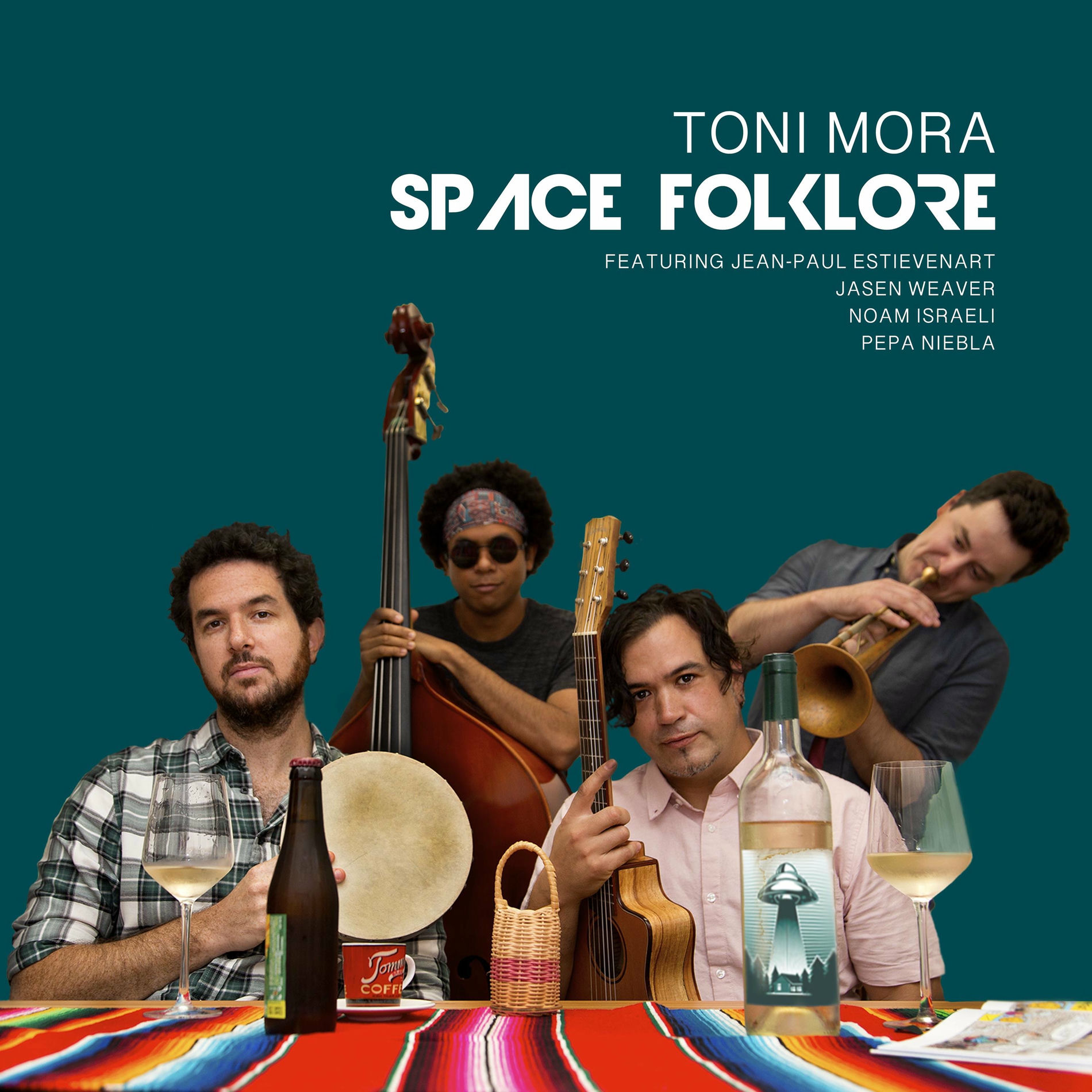 Album cover of Space Folklore (feat. Jean-Paul Estiévenart, Jasen Weaver & Noam Israeli)