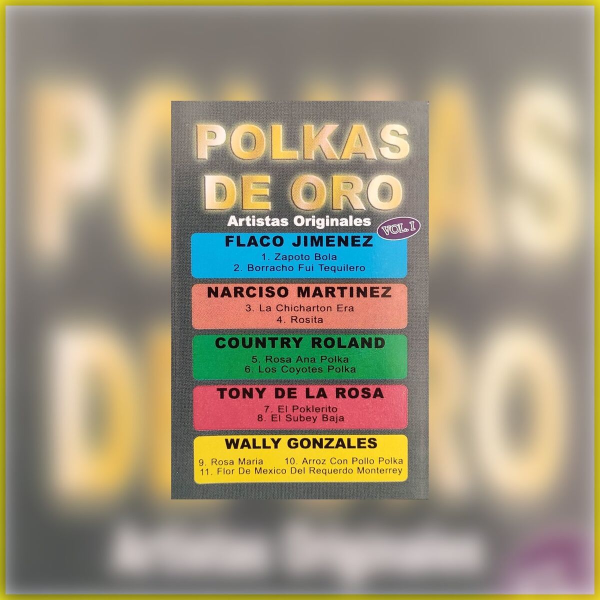 Album cover of Polkas de Oro, vol. 1