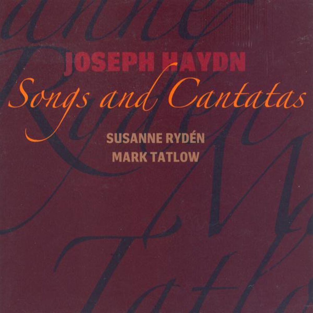 Picture of Haydn, F.j.: Songs and Cantatas (Ryden, Susanne)