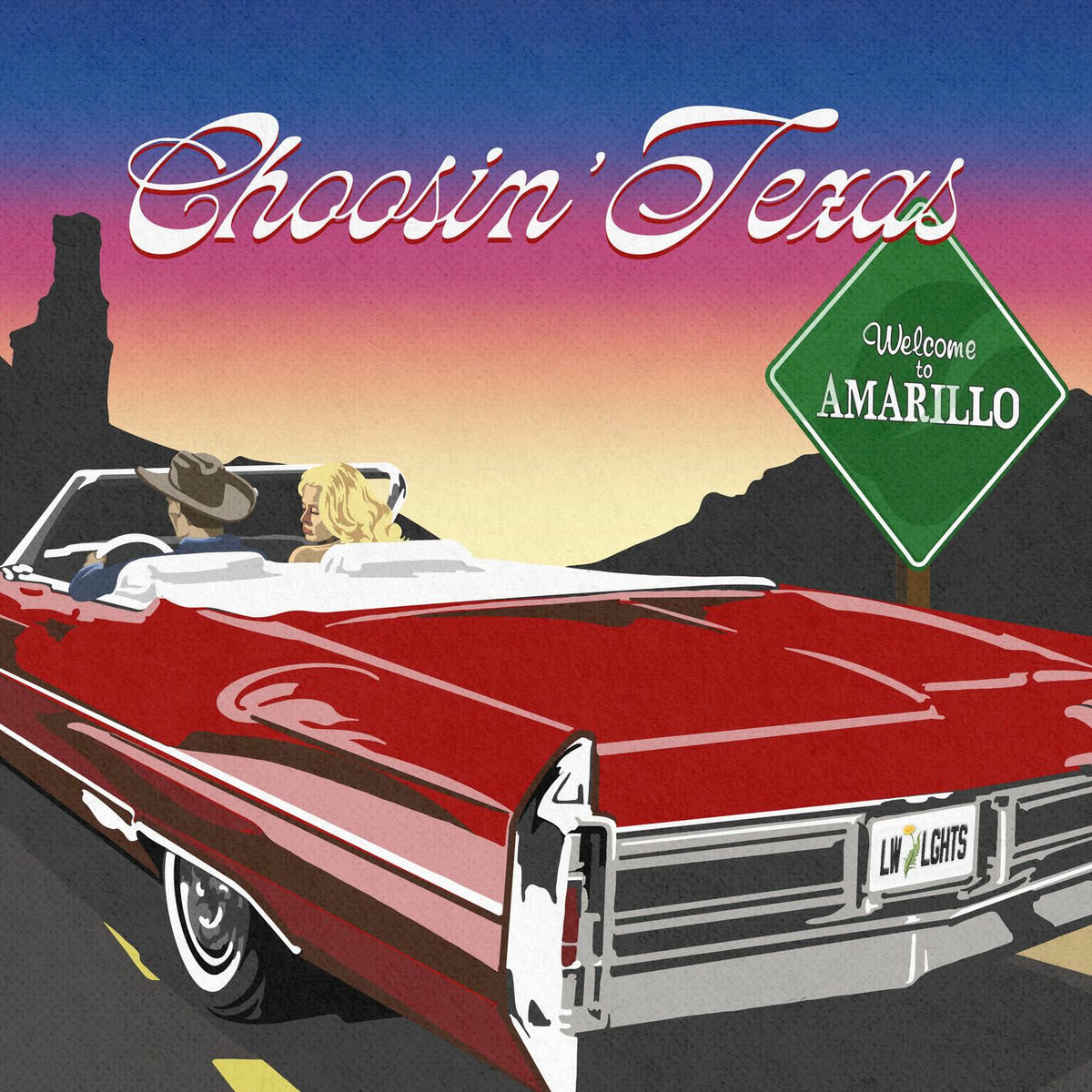 Album cover of Choosin' Texas