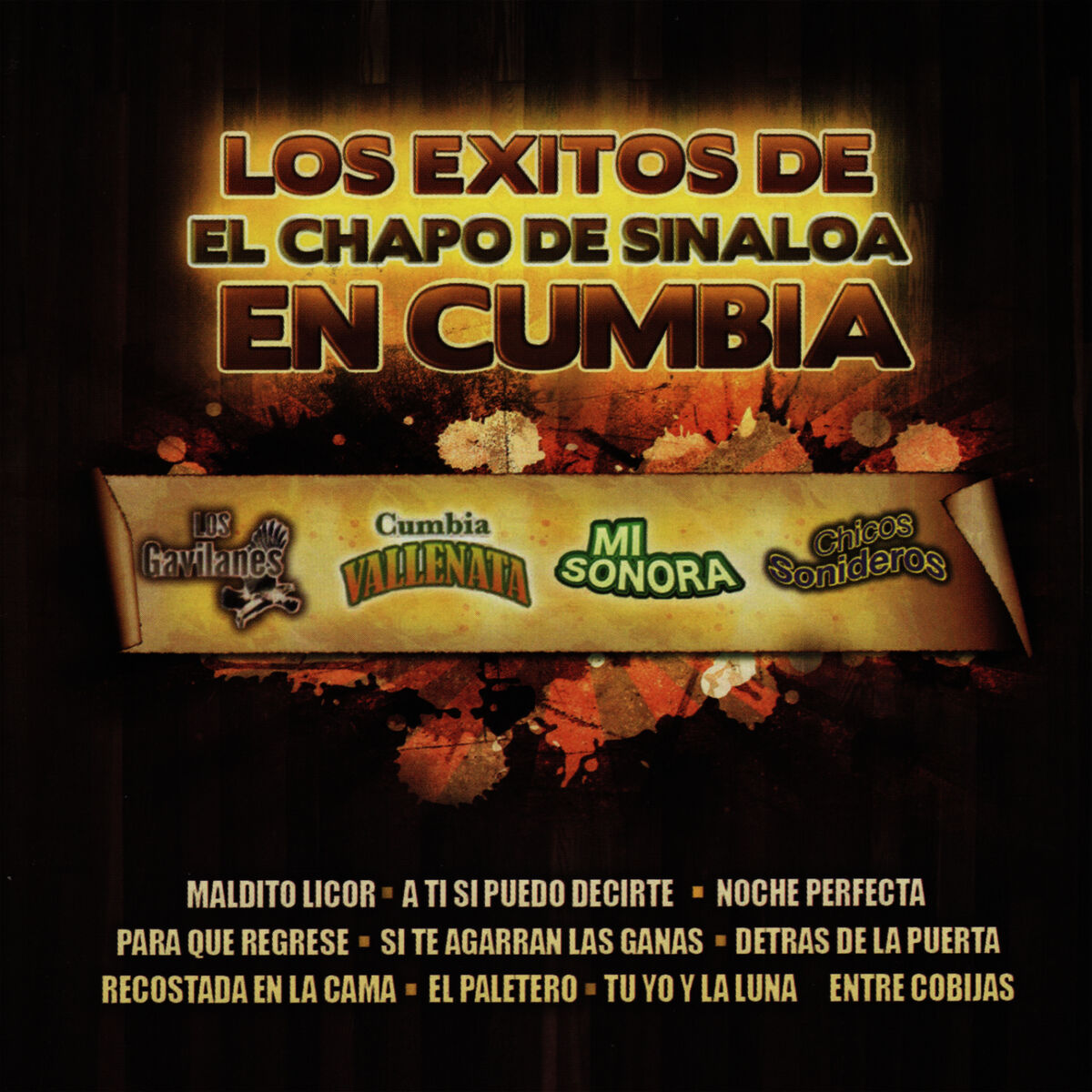 Album cover of Los Exitos Del Chapo De Sinaloa En Cumbia