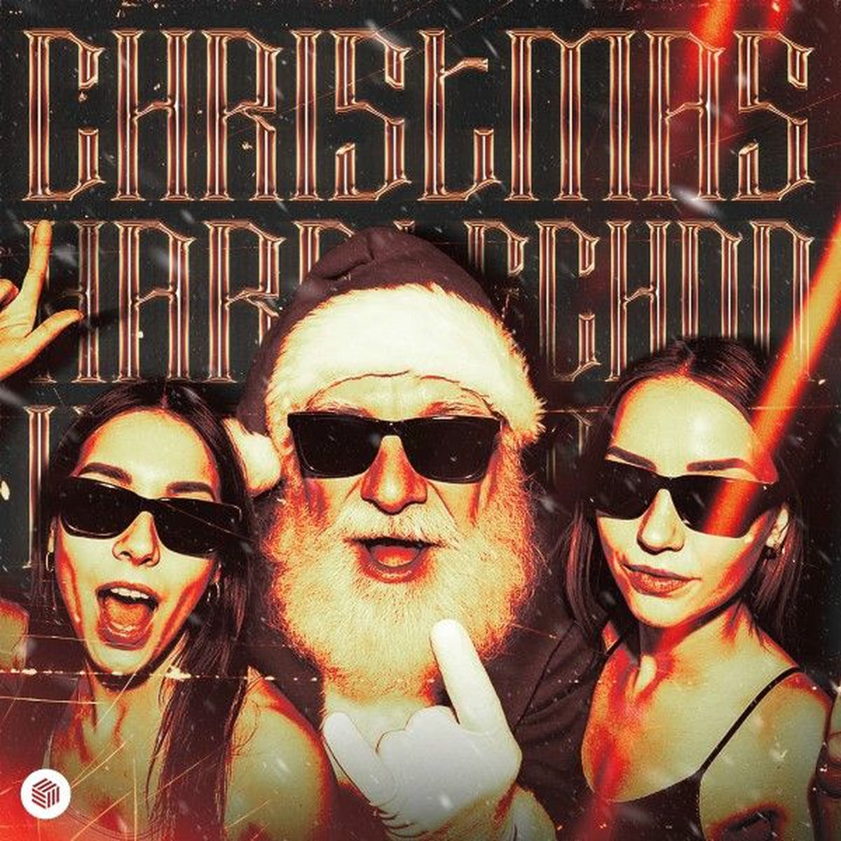 Album cover of CHRISTMAS HARD TECHNO (Santa Raws)