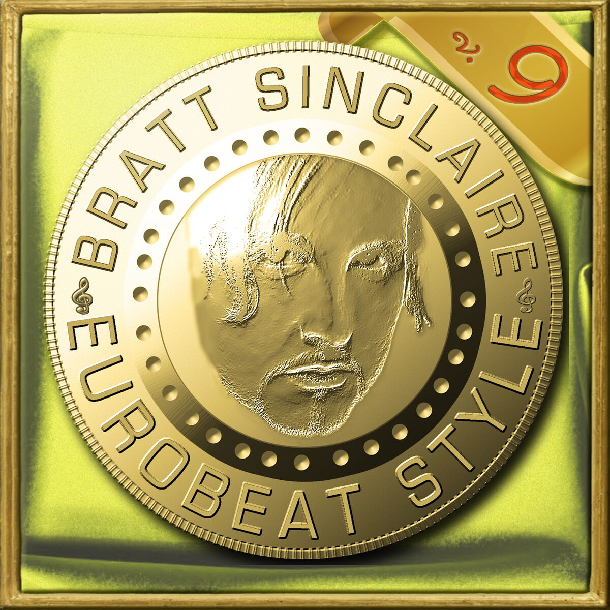 Album cover of Bratt Sinclaire Eurobeat Style, Vol.9