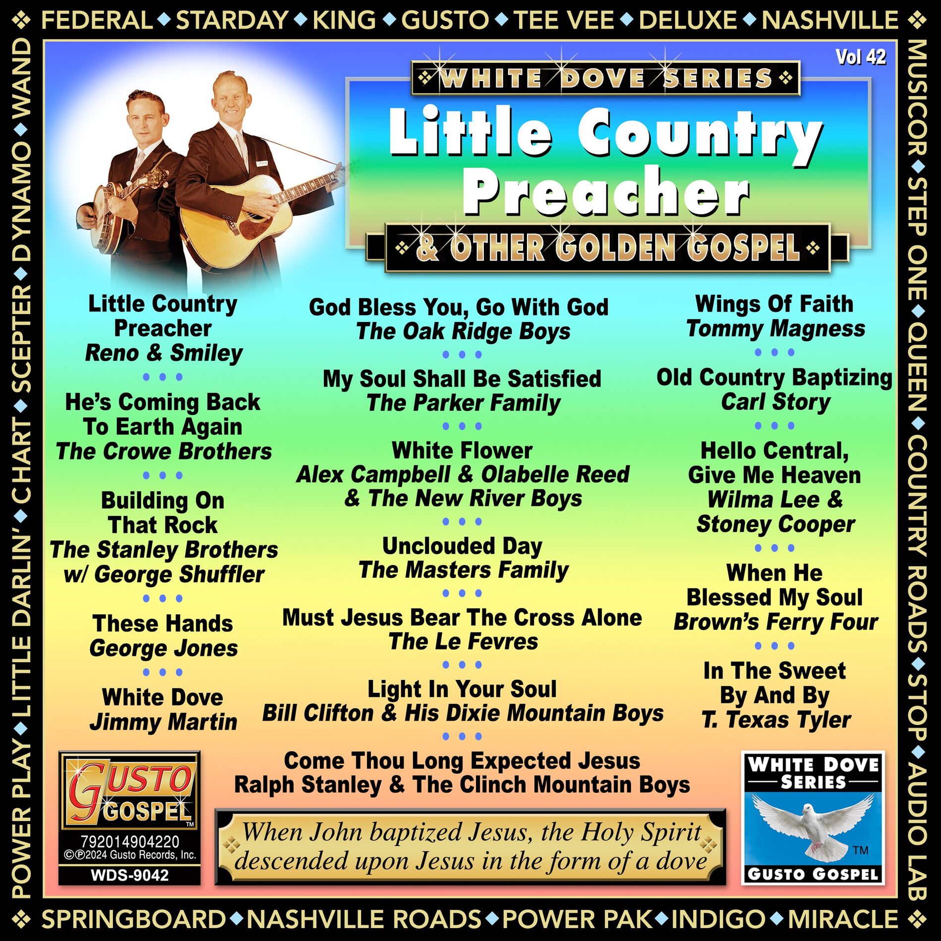 Album cover of Little Country Preacher & Other Golden Gospel