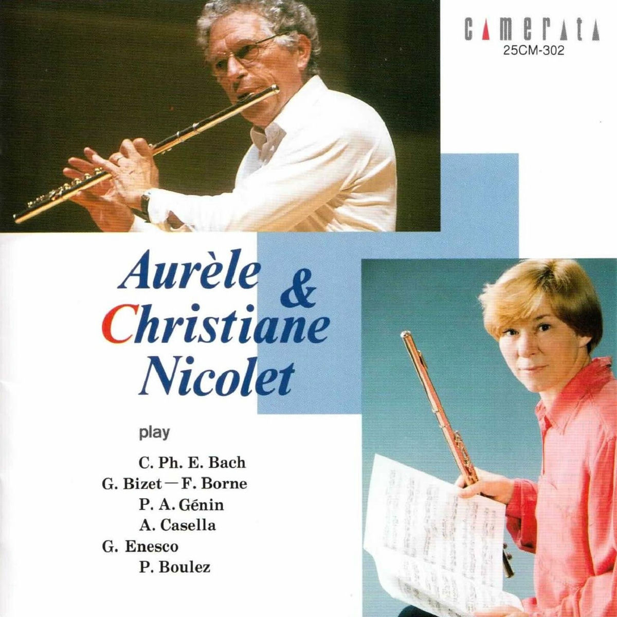 Album cover of Aurèle & Christiane Nicolet