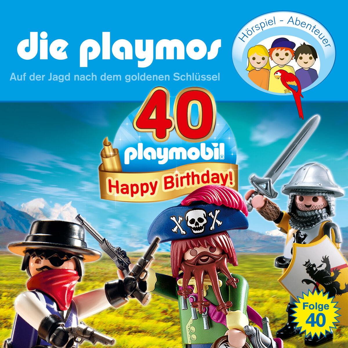 Album picture of Folge 40: Auf der Jagd nach dem goldenen Schlüssel (Das Original Playmobil Hörspiel)