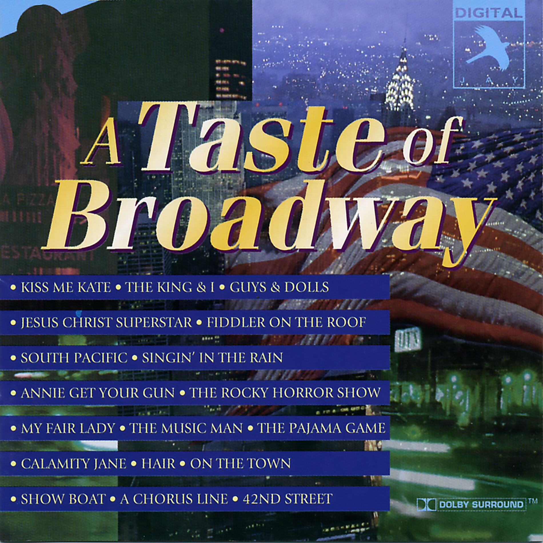 Album cover of A Taste of Broadway