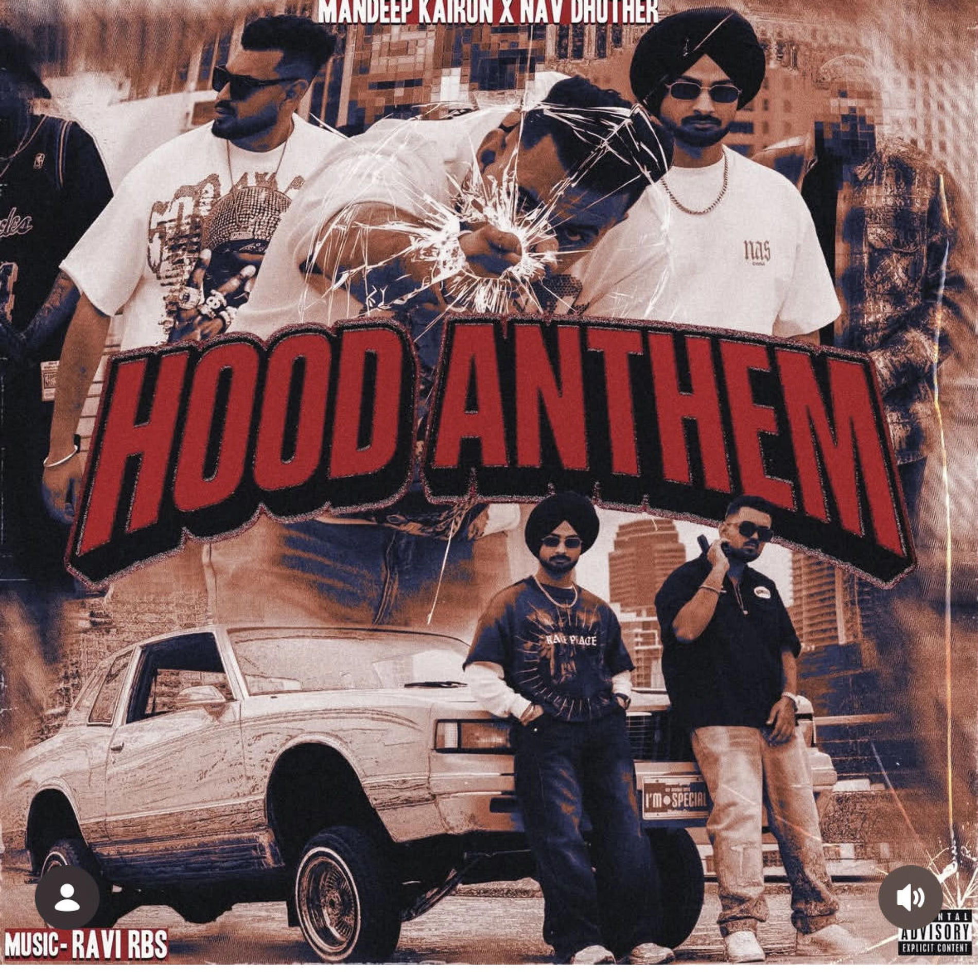 Mandeep Kairon - HOOD ANTHEM (feat. Nav dhother) | New album on Deezer