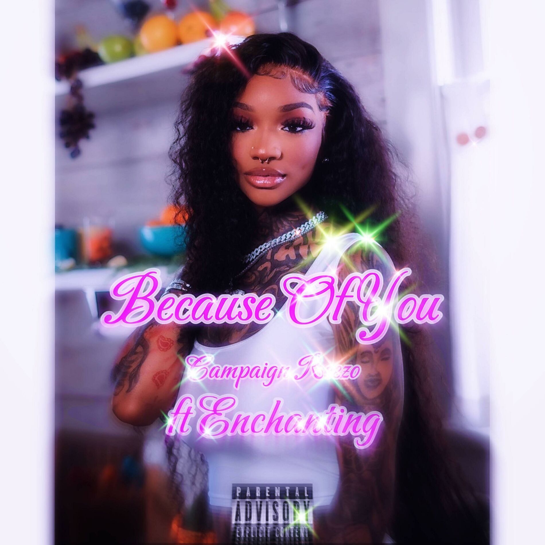 Album cover of Because Of You (feat. Enchanting) [Sped Up]