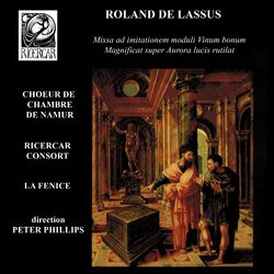 Cover of Lassus: Missa ad imitationem moduli Vinum bonum & Magnificat super Aurora lucis rutilat