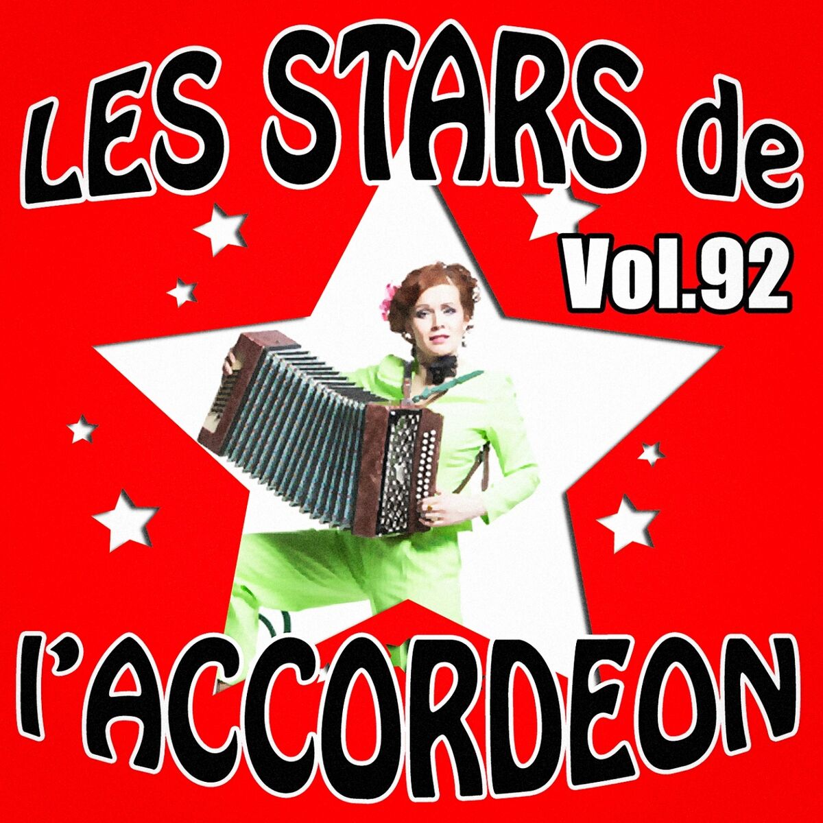 Album cover of Les stars de l'accordéon, vol. 92