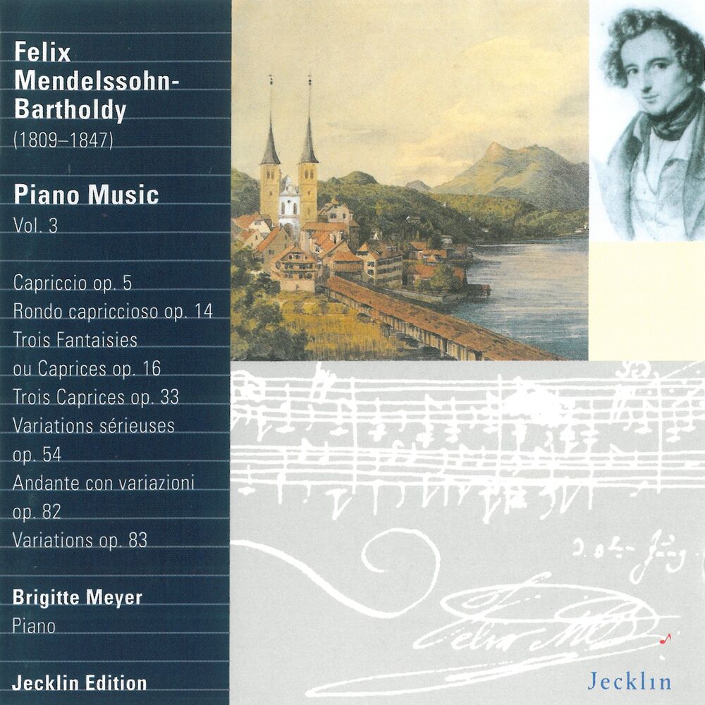 Picture of Felix Mendelssohn: Piano Music, Vol. 3
