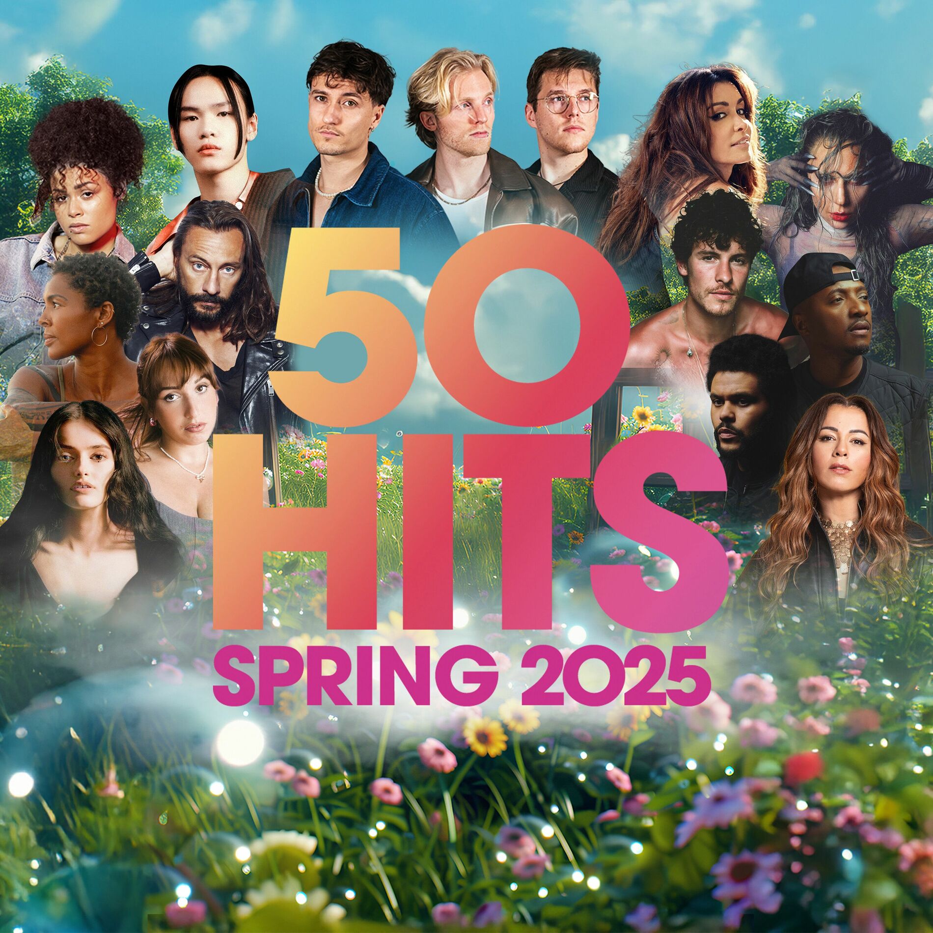 Album cover of 50 Hits Spring 2025 : Les derniers tubes du printemps !