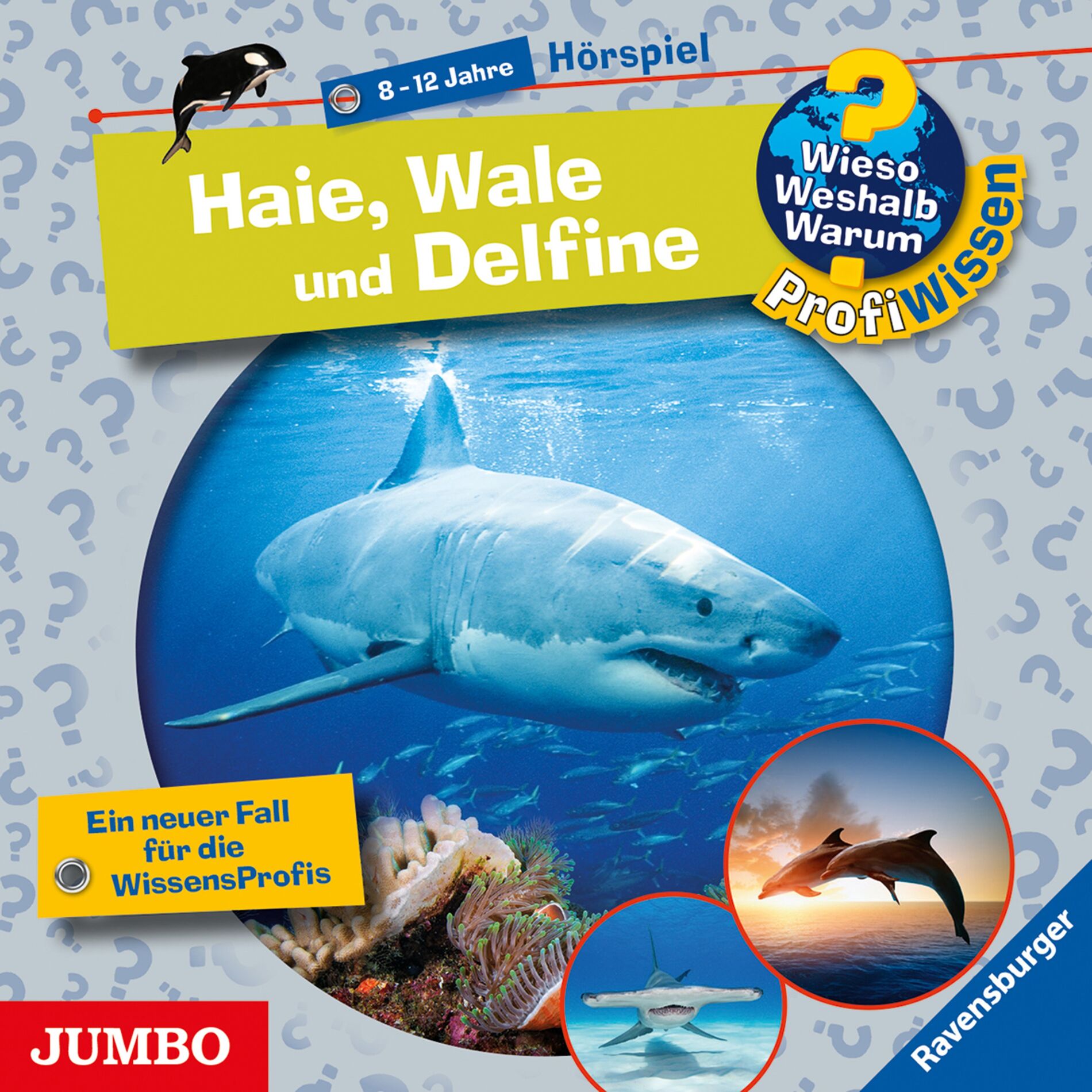 Album cover of Haie, Wale und Delfine [Wieso? Weshalb? Warum? PROFIWISSEN Folge 24]