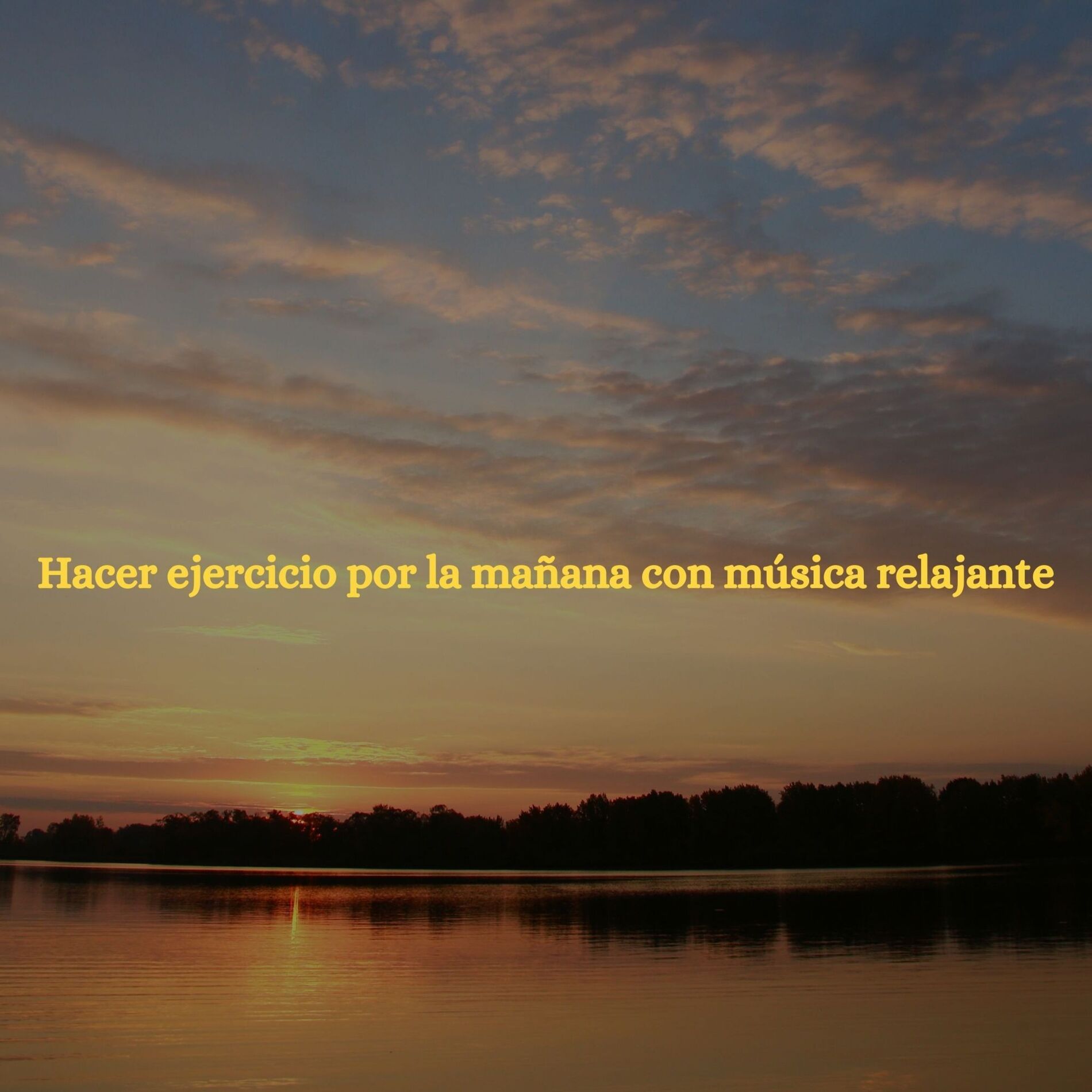 Album cover of Hacer ejercicio por la mañana con música relajante