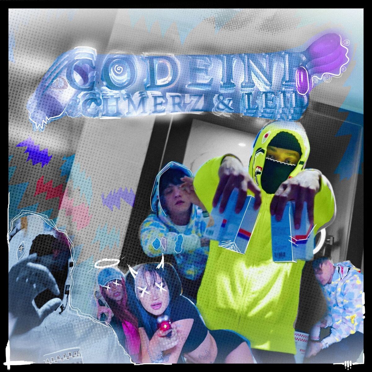 Album cover of codeine, schmerz und leid
