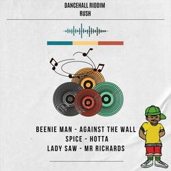 Cover of Dancehall Riddim: Rush