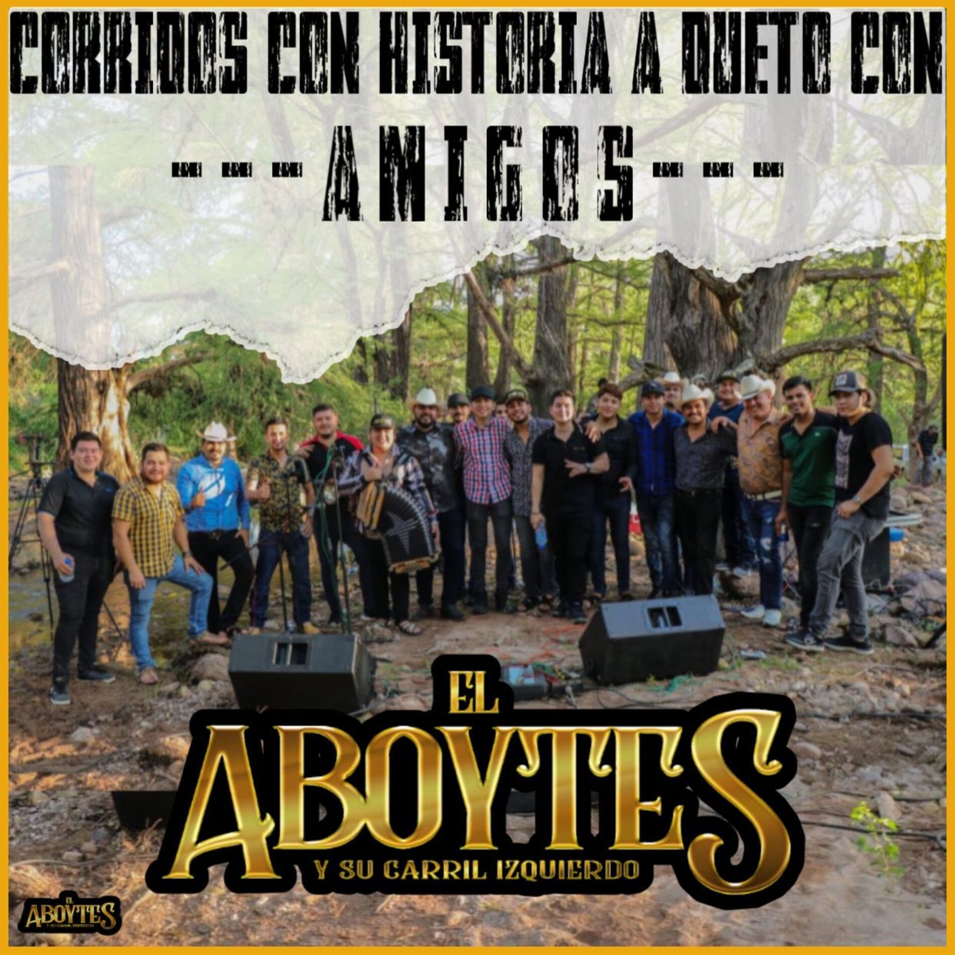 Album cover of Corridos Con Historia A Dueto Con Amigos (En Vivo)