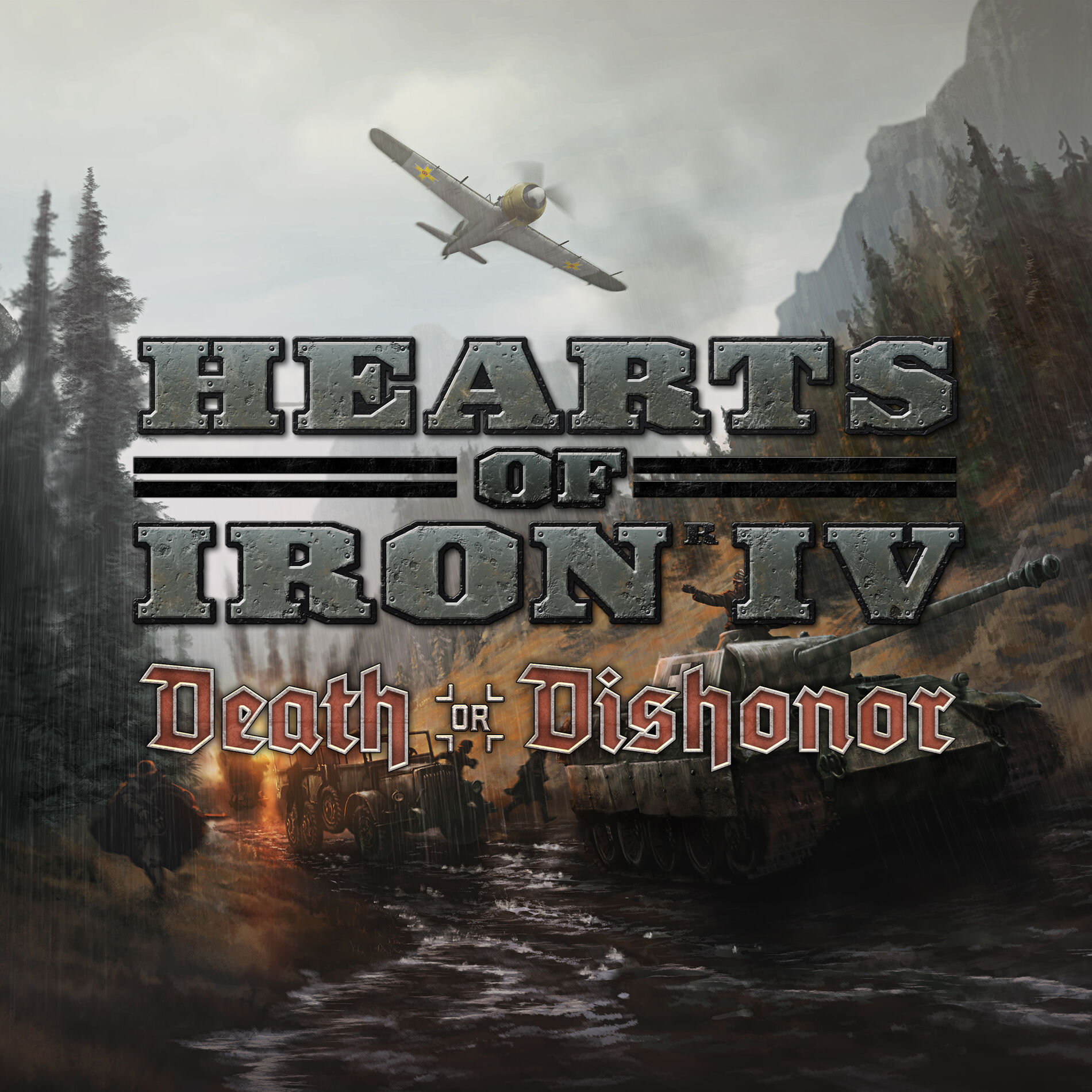 Album cover of Hearts of Iron IV - Death or Dishonor