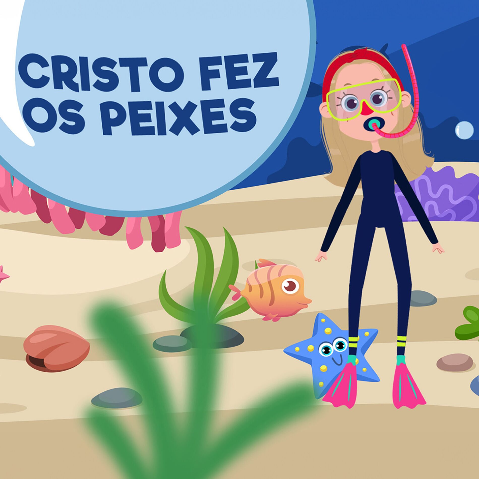 Album cover of Cristo Fez os Peixes, Clássicos Infantis, Vol. 1