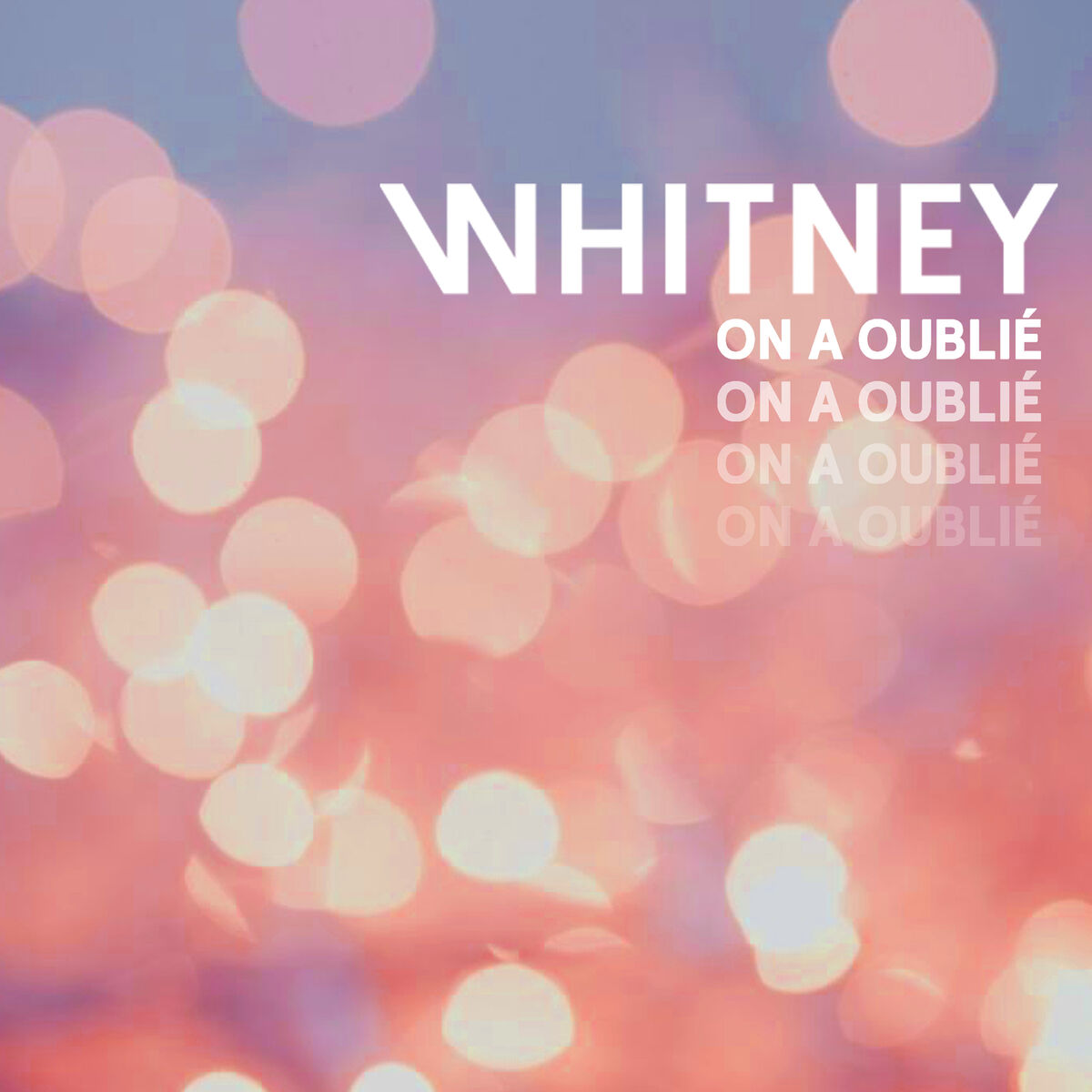 Album cover of On a oublié