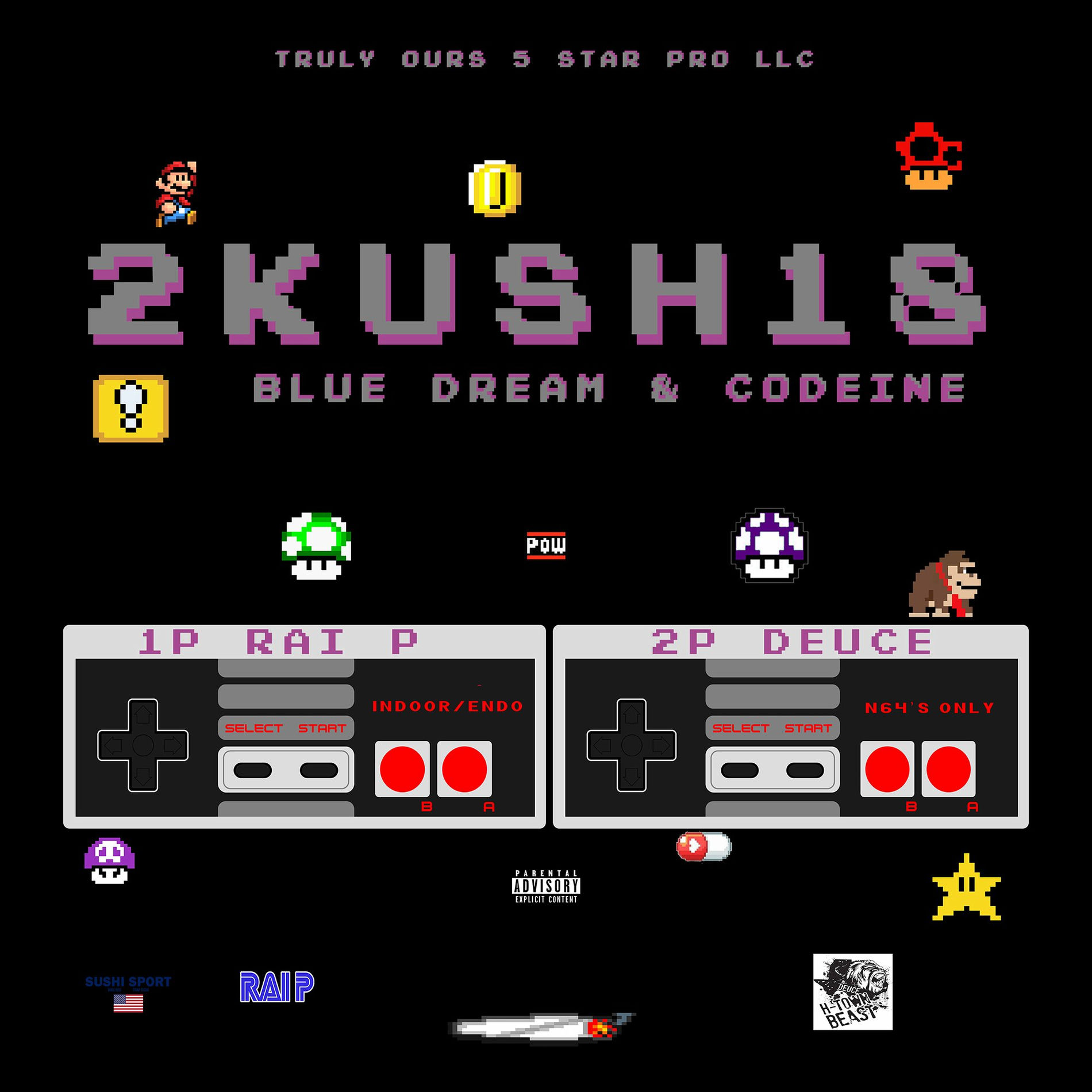 Album cover of 2Kush18: Blue Dream & Codeine