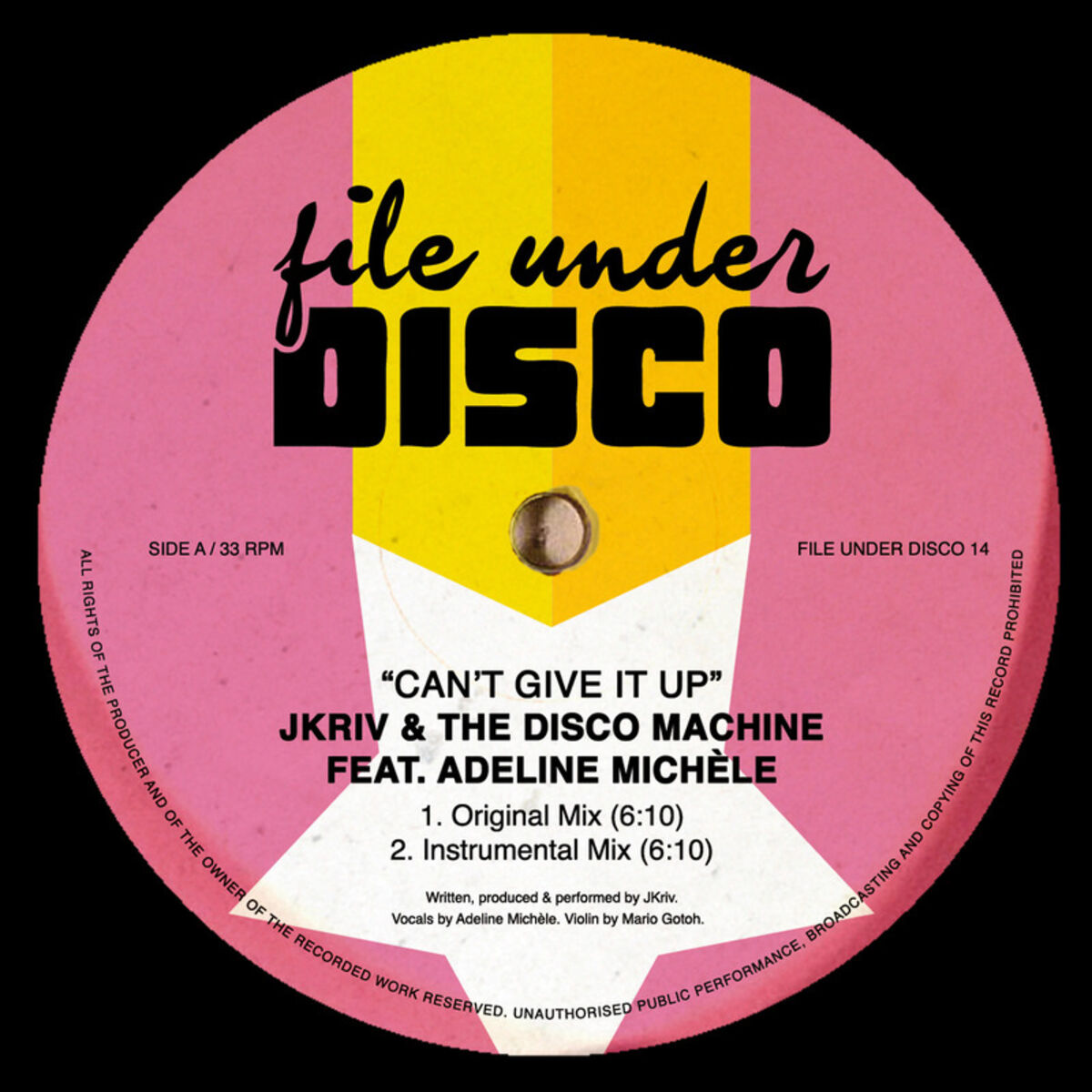 Album cover of Can't Give it Up (Dicky Trisco Mix)