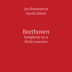 Cover of Beethoven: Symphony No. 4 & Violin Concerto (Live)