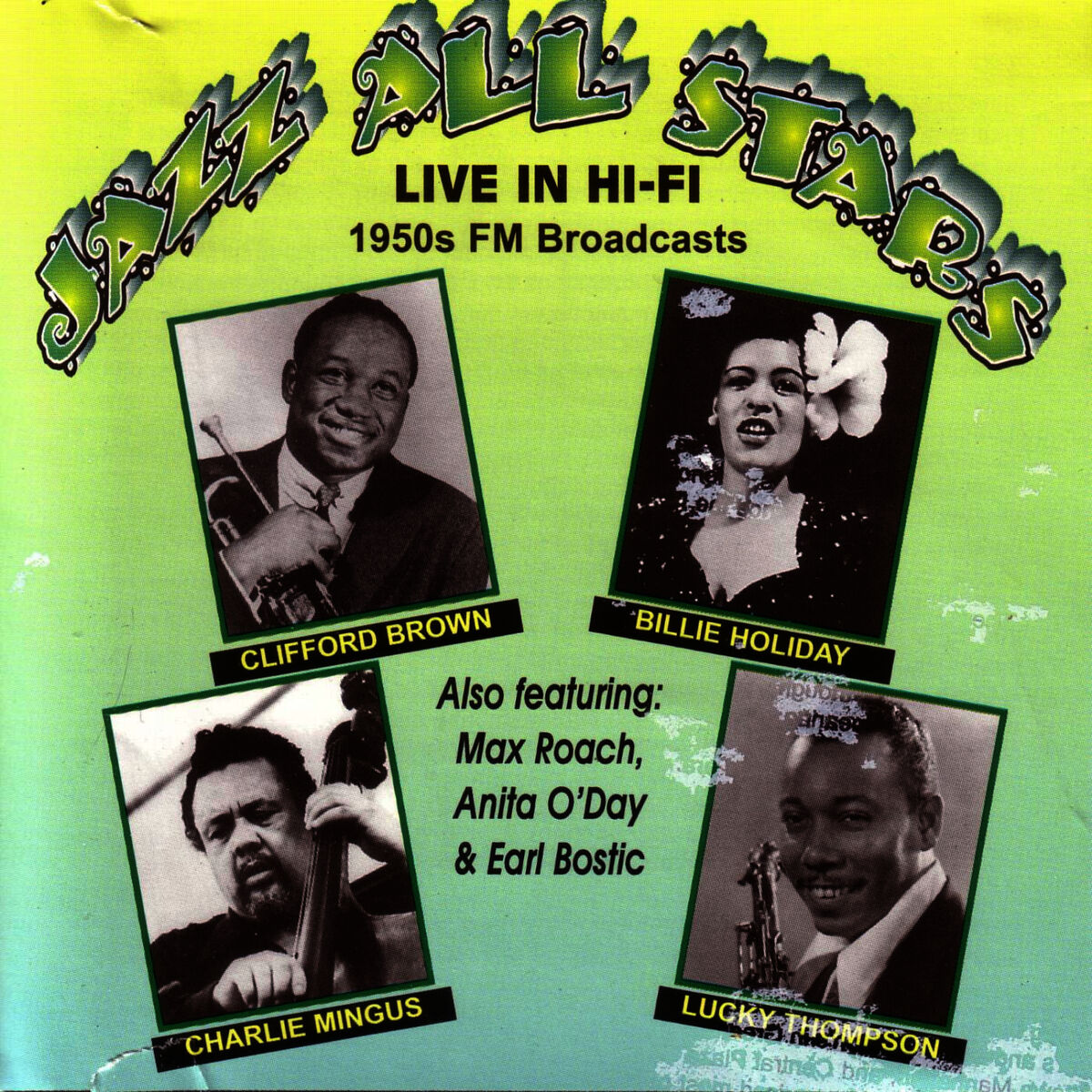 Album cover of Jazz All Stars Live In Hi-Fi - 1950's FM Broadcasts