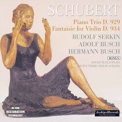 Cover of Schubert & J.S. Bach: Chamber Works