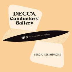 Cover of Conductor's Gallery, Vol. 21: Sergiu Celibidache