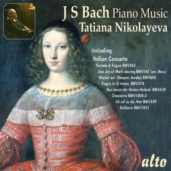 Cover of Tatiana Nikolayeva Plays Bach Piano Music