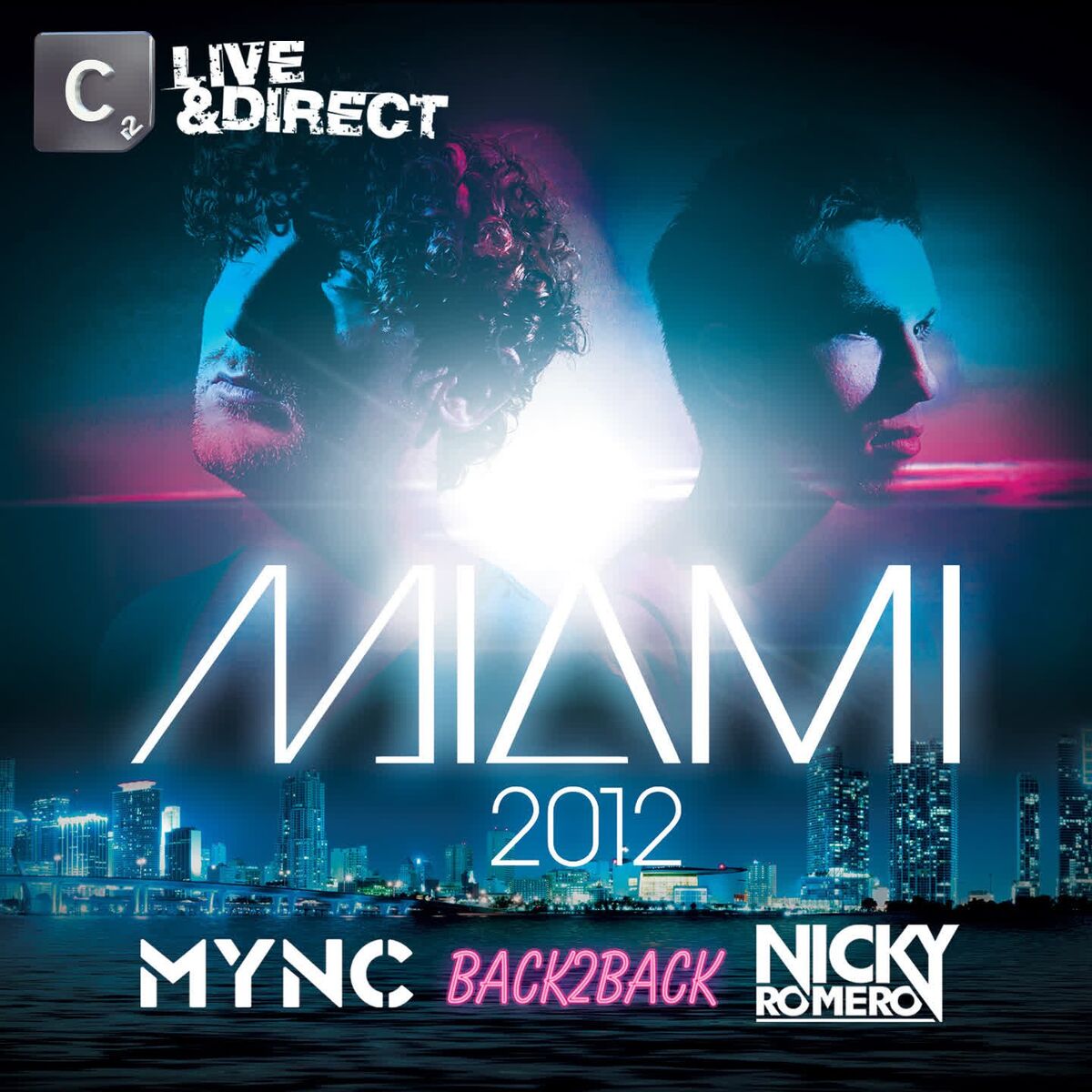 Album cover of Miami 2012 (Mixed by MYNC & Nicky Romero)