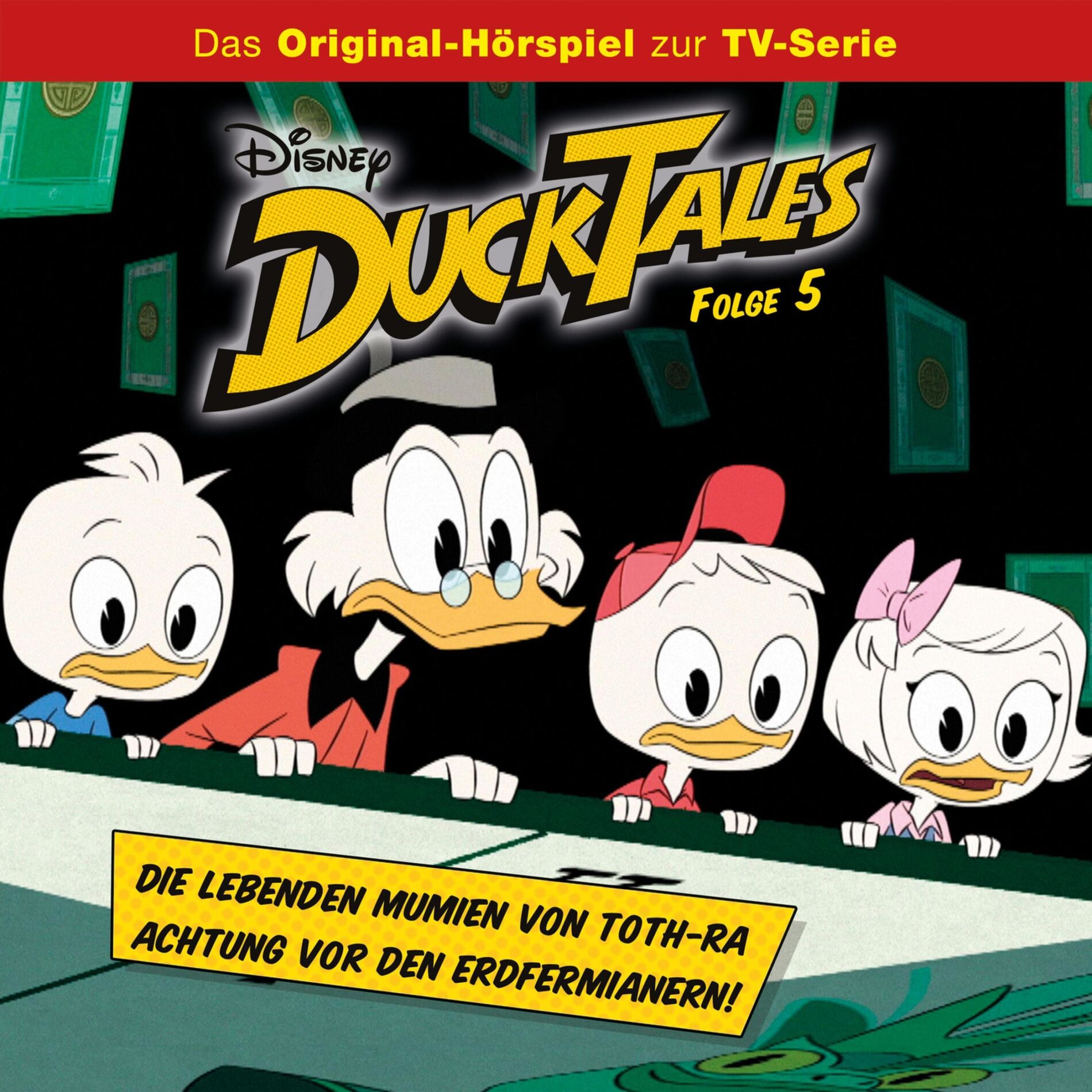 Album cover of 05: Die lebenden Mumien von Toth-Ra / Achtung vor den Erdfermianern! (Hörspiel zur Disney TV-Serie)