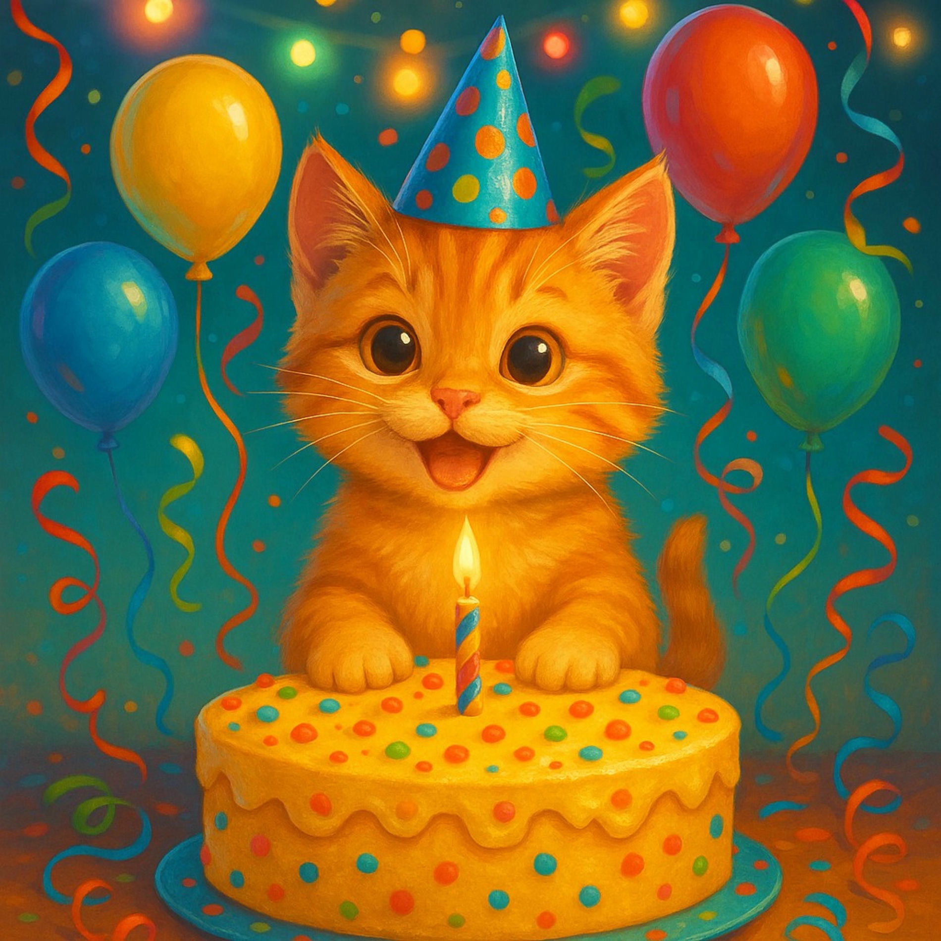 Album cover of Canciones de Feliz Cumpleaños Gatitos Miau Miau
