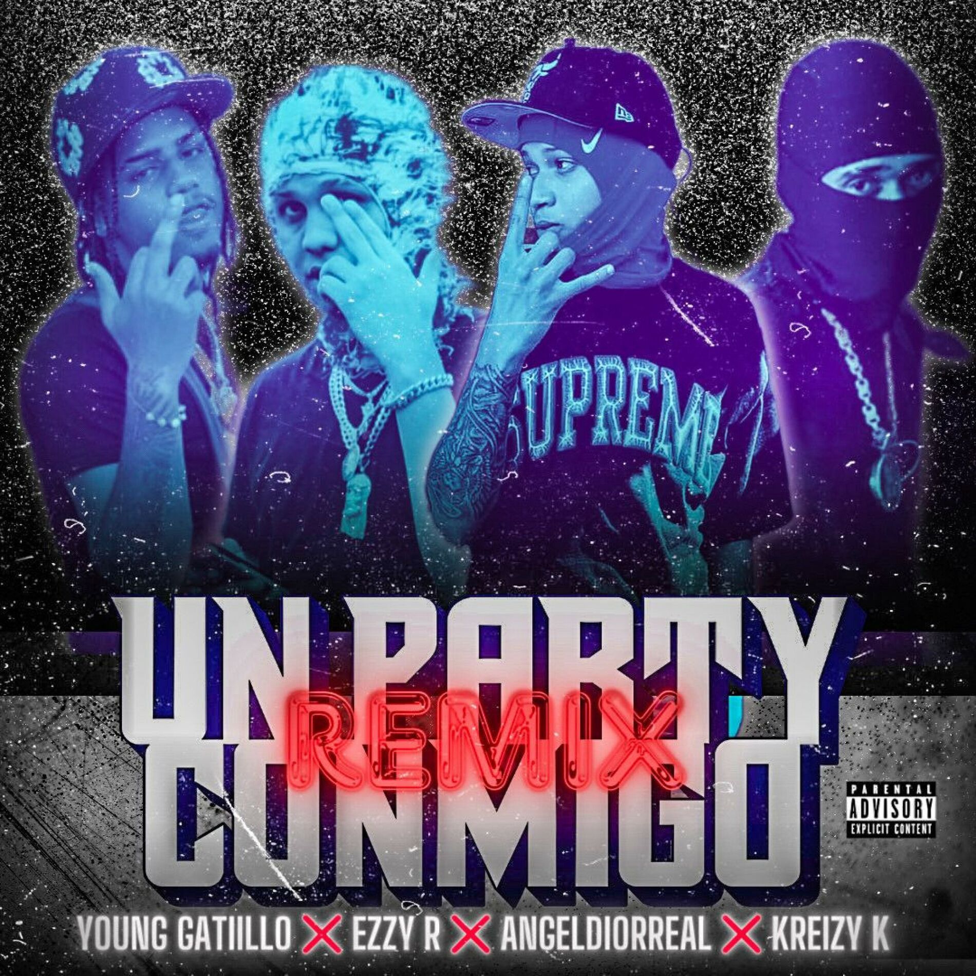 Album cover of UN PARTY CONMIGO (REMIX)
